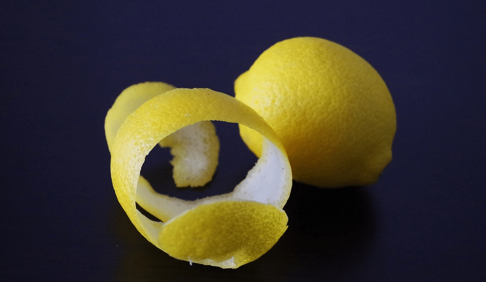 peau de citron pelure épluchure