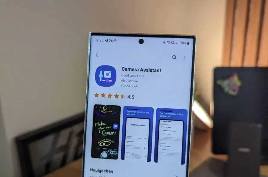 Camera Assistant de Samsung