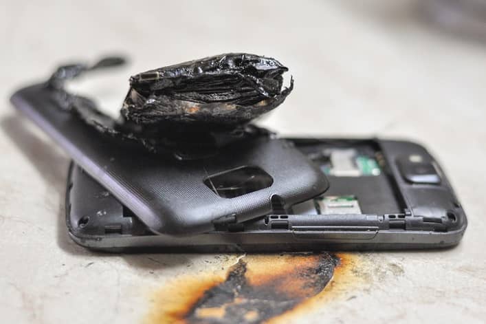 Déchets smartphones