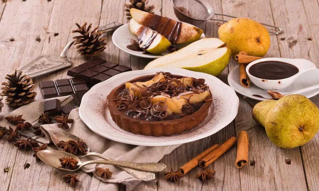 secrets de Cyril Lignac de sa tarte poire chocolat