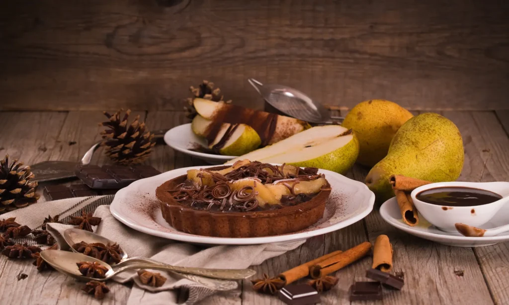 Recette de la tarte poire chocolat de Cyril Lignac : tous les secrets !